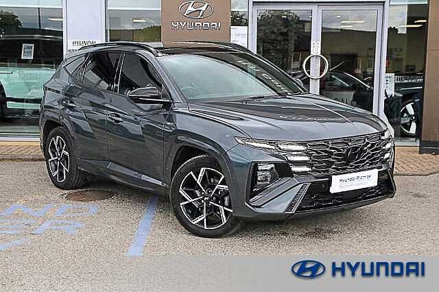 Hyundai TUCSON 1.6T Hybrid N Line S 5dr Auto Ecotronic Grey